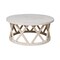 International Concepts Round Ceylon Coffee Table, 40 in W X 40 in L X 18 in H, Wood, Unfinished OT-46CR - alternate 3